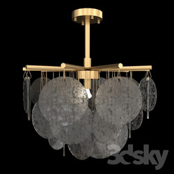 Ceiling light - Pendant chandelier LUIZA Glass 