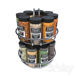 Other kitchen accessories - spice jars 
