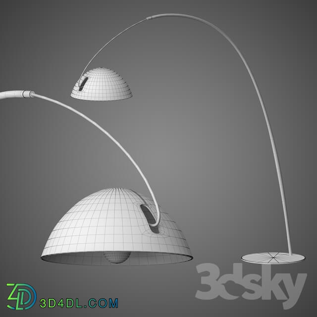 Floor lamp - Parabole lamp