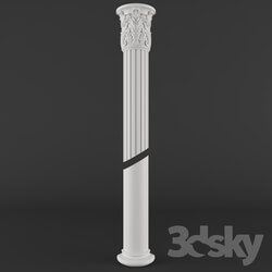 Decorative plaster - Column 