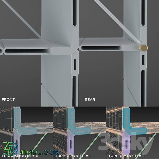 Other - Monstructure Frame Furniture P.29 Bookcase