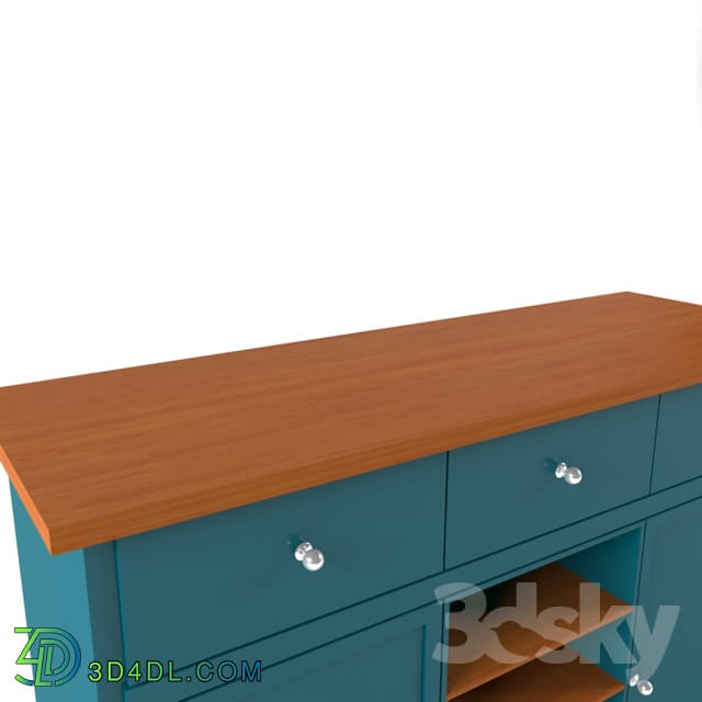 Sideboard _ Chest of drawer - Blue sideboard