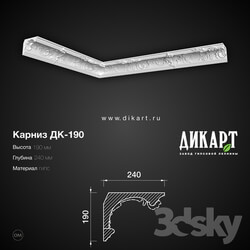 Decorative plaster - Dk-190 190Hx240mm 09_23_2019 