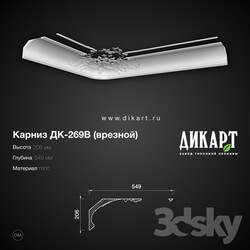 Decorative plaster - Dk-269V 206Hx549mm 09_23_2019 