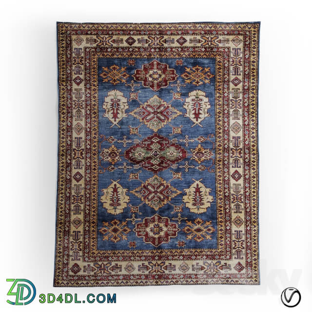 Carpets - Blue Color Tribal Shirvan Rug