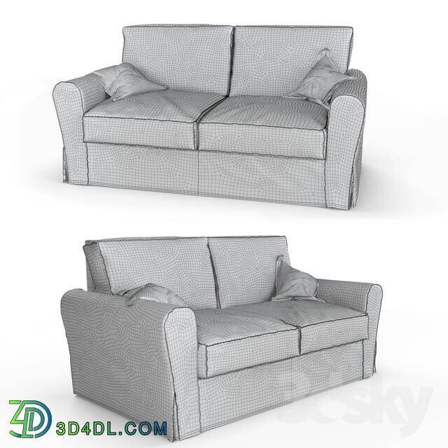 Sofa - Sofa bed MORGAN SHABBY