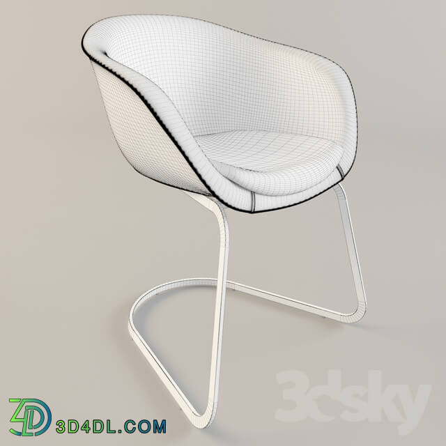 Chair - DUNA02_cantilever vire