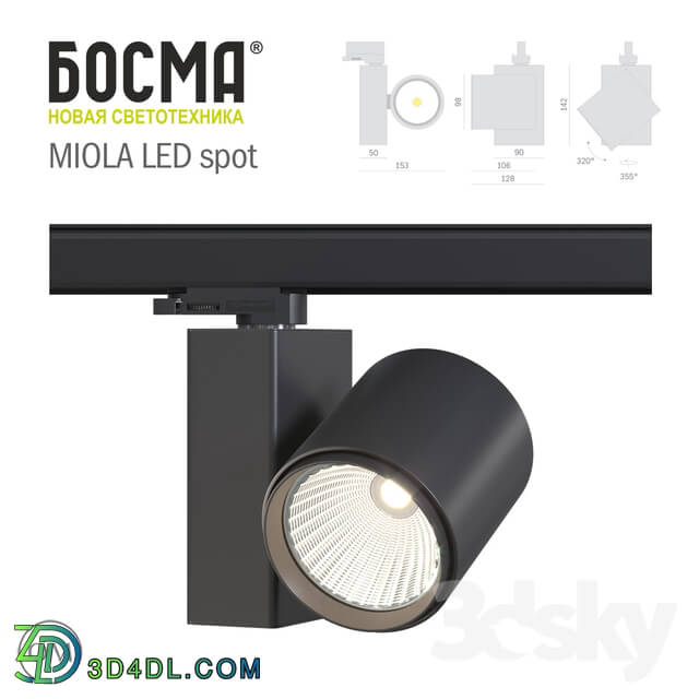 Technical lighting - MIOLA LED spot _ BOSMA