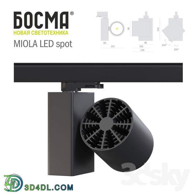 Technical lighting - MIOLA LED spot _ BOSMA