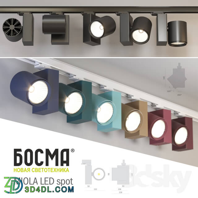 Technical lighting - MIOLA LED spot _ BOSMA