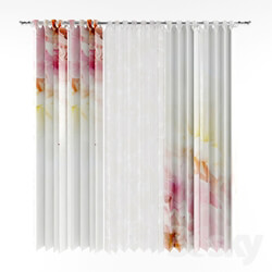 Curtain - flourish curtain 