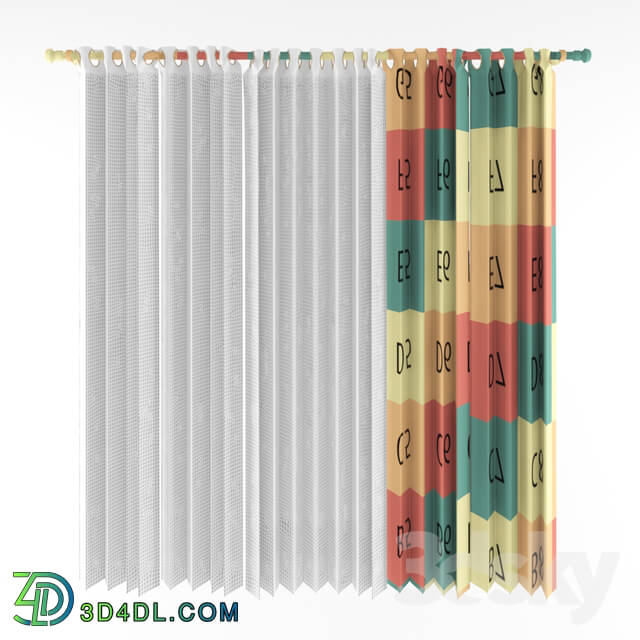 Curtain - flourish curtain