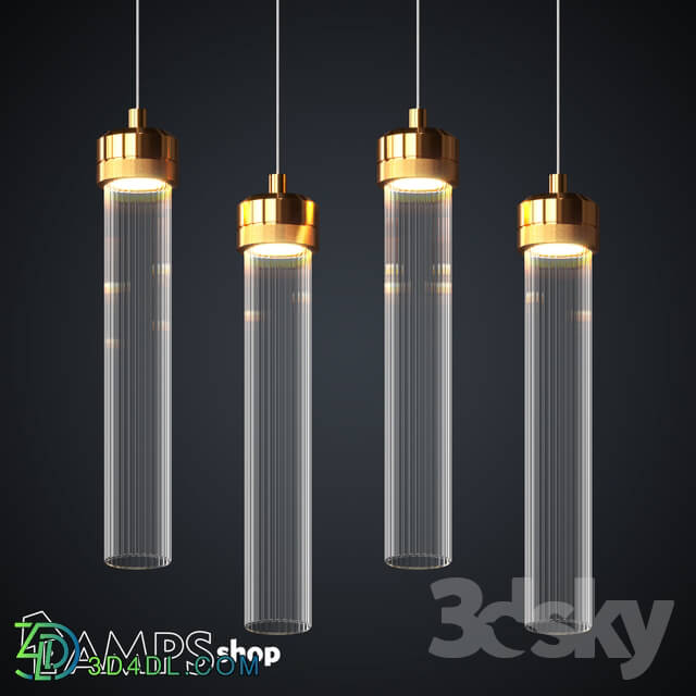 Ceiling light - Chandelier sparkling barrel