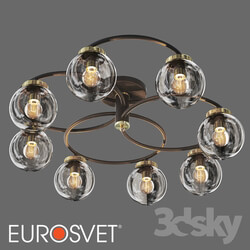 Ceiling light - OM Ceiling chandelier in the loft style Eurosvet 70104_8 Link 