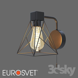 Wall light - OM Bra in the style of the loft Eurosvet 70107_1 Trappola 