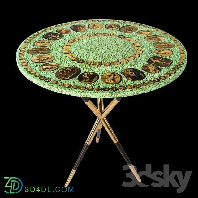 Table - Piero Fornasetti Cammei Side Table