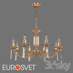 Ceiling light - OM Classic pendant chandelier Eurosvet 60087_8 Volare 