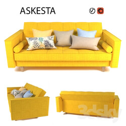 Sofa - Sofa Askesta IKEA 