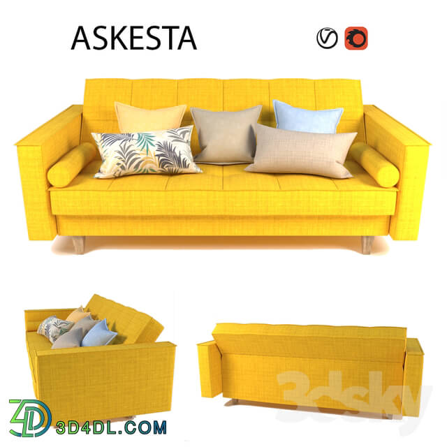 Sofa - Sofa Askesta IKEA