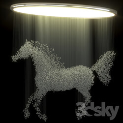 Ceiling light - Horse luster 