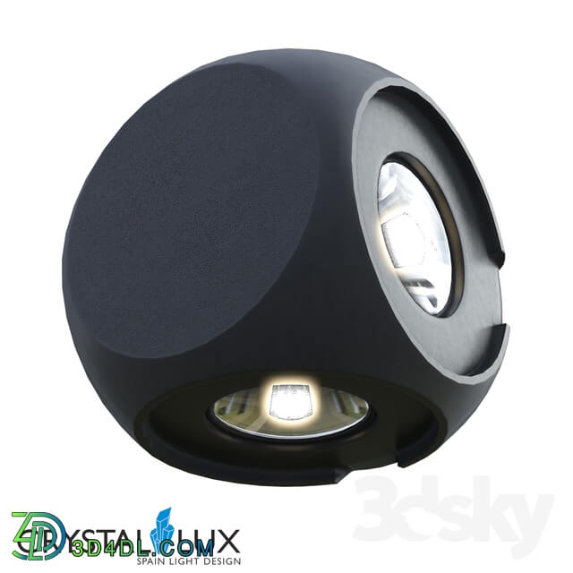 Wall light - CLT 330W4 BL