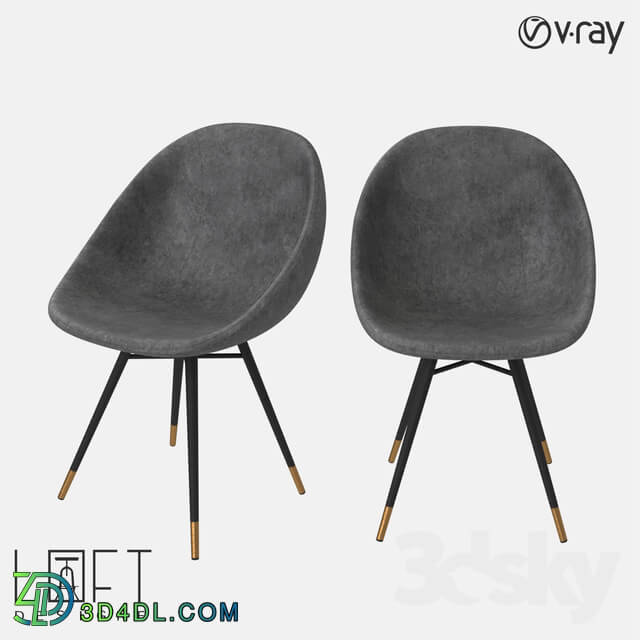 Chair - Chair LoftDesigne 30401 model