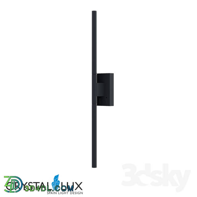 Wall light - LARGO AP12W BLACK