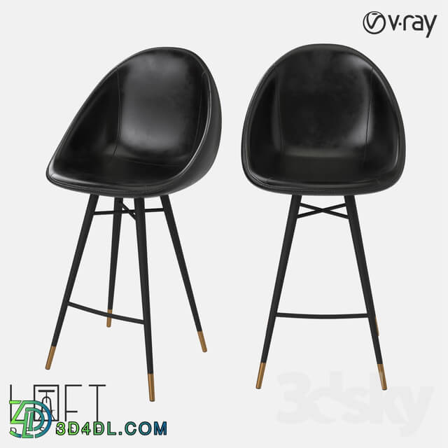 Chair - Bar stool LoftDesigne 30405 model