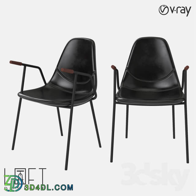 Chair - Chair LoftDesigne 30411 model