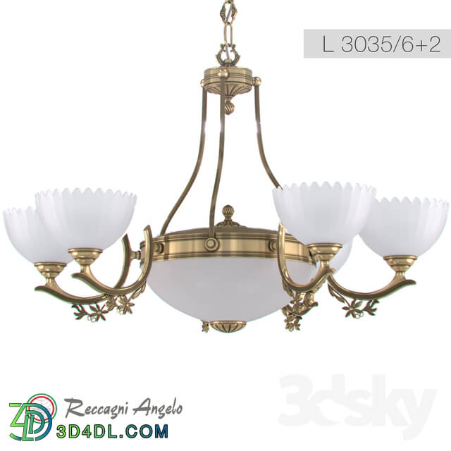 Ceiling light - Reccagni Angelo L 3035_6 _ 2 _OM_