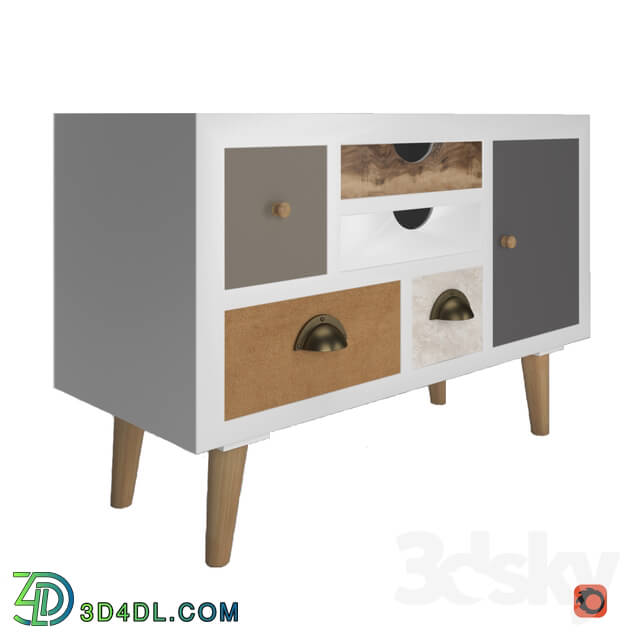 Sideboard _ Chest of drawer - Stand Thais