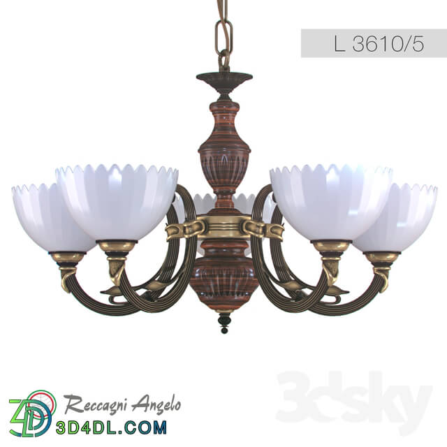 Ceiling light - Reccagni Angelo L 3610_5