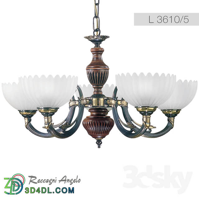 Ceiling light - Reccagni Angelo L 3610_5