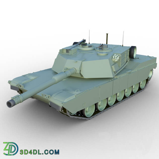 Weapon - Abrahams m2 tank