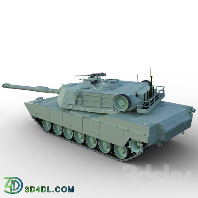Weapon - Abrahams m2 tank