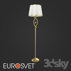 Floor lamp - OM Classic floor lamp with a lampshade Eurosvet 01067_1 Salita 