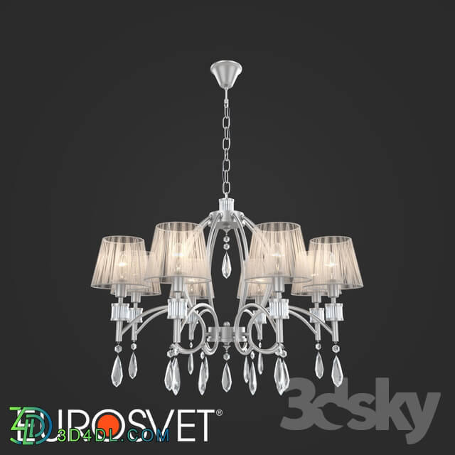 Ceiling light - OM Classic pendant chandelier Eurosvet 60092_8 Capri