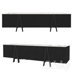 Sideboard _ Chest of drawer - Easel Sideboard Minotti 