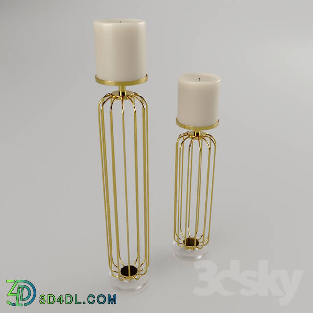 Other decorative objects - Brayden_Studio_Candleholders