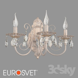 Wall light - OM Sconce with crystal Eurosvet 3305_3 Alda 