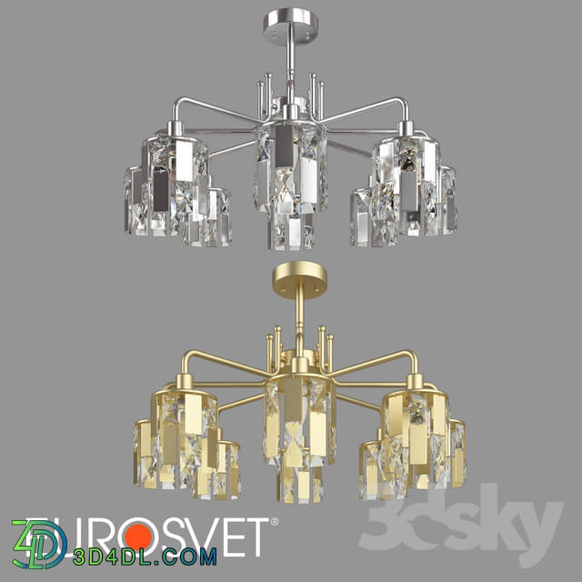 Ceiling light - OM Ceiling Chandelier with Crystal 10101_8 Scoppio