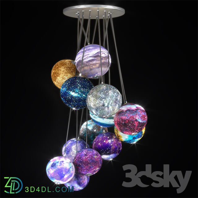 Ceiling light - Galaxy ceiling light