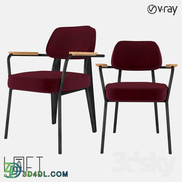 Chair - Chair LoftDesigne 3604 model