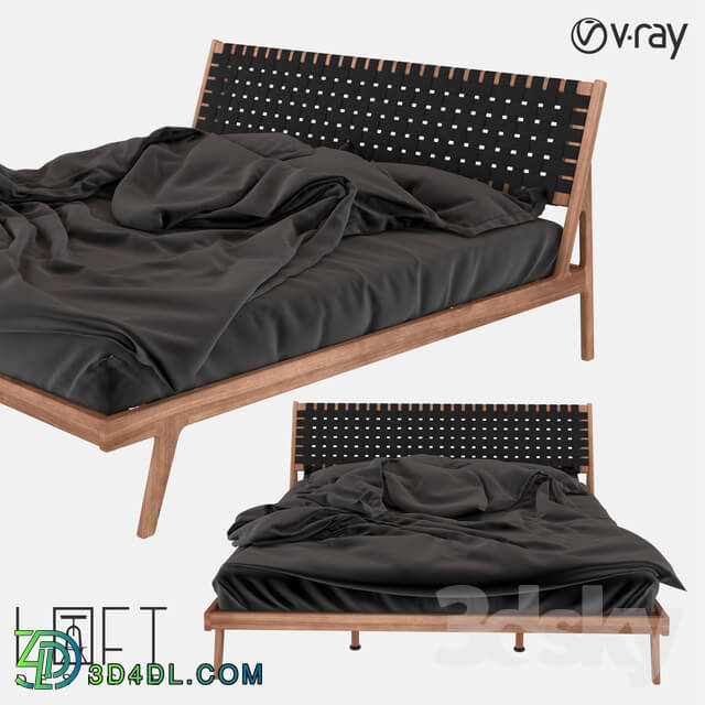 Bed - Bed LoftDesigne 2620 model