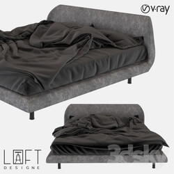 Bed - Bed LoftDesigne 2621 model 