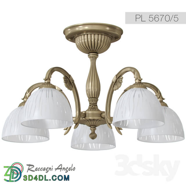 Ceiling light - Reccagni Angelo PL 5670-5