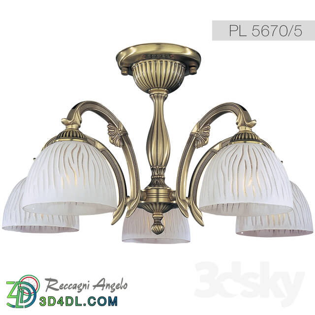 Ceiling light - Reccagni Angelo PL 5670-5