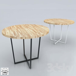 Table - _OM_ Round table _Oak Round_ 
