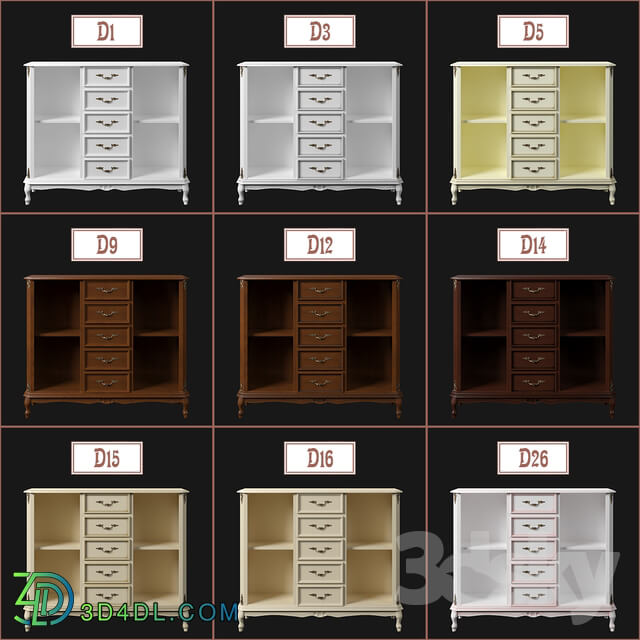 Sideboard _ Chest of drawer - OM Ravanti - Bookcase _ 3