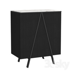Sideboard _ Chest of drawer - Easel Vertical Cabinet Minotti 